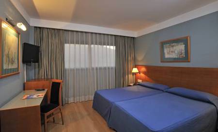 Habitación doble 2 camas del hotel Globales de los Reyes