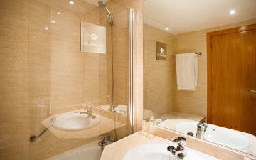 Habitación individual del hotel Globales de los Reyes