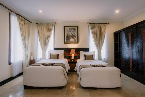 Habitación Doble Deluxe - 2 camas del hotel Ombak Sunset