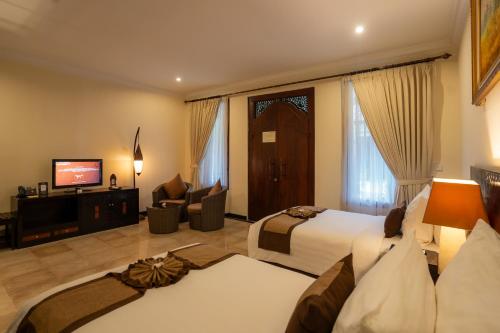 Island Bungalow Twin del hotel Ombak Sunset. Foto 4