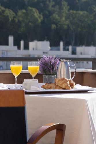 Habitación Doble con terraza del hotel Zenit Malaga. Foto 16