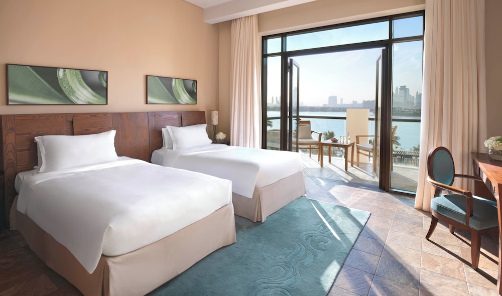 Habitación de lujo con 2 camas individuales, 2 camas individuales, balcón (Palm View) del hotel Sofitel Dubai The Palm. Foto 2