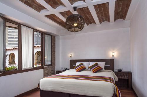 Habitación con cama extragrande. del hotel La Casona Boutique. Foto 13