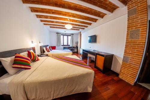 Habitación Doble Superior - 2 camas del hotel La Casona Boutique. Foto 3
