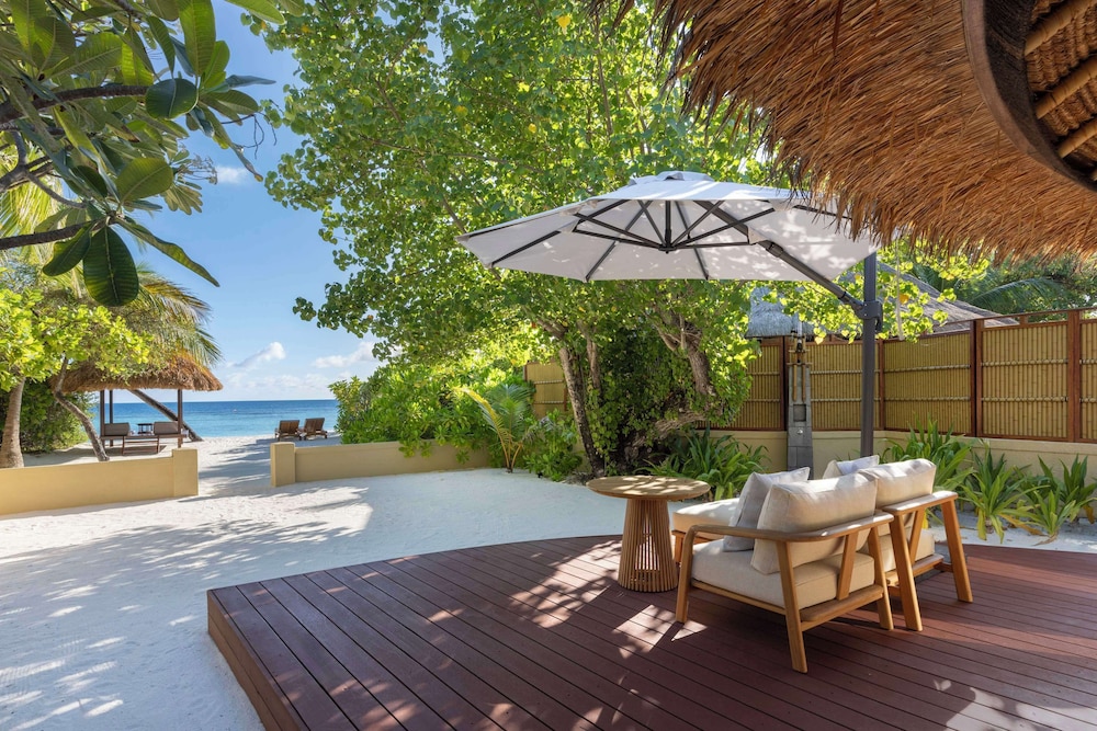 Oceanview Pool Villa del hotel Banyan Tree Vabbinfaru. Foto 1