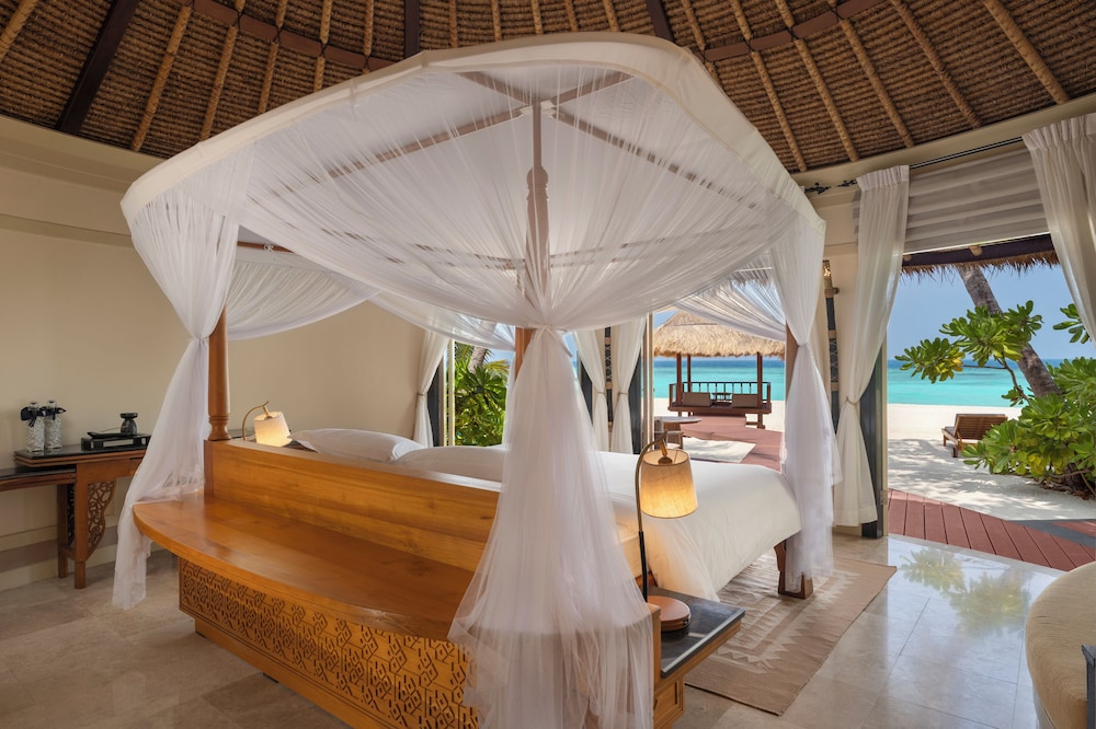 Beachfront Pool Villa del hotel Banyan Tree Vabbinfaru