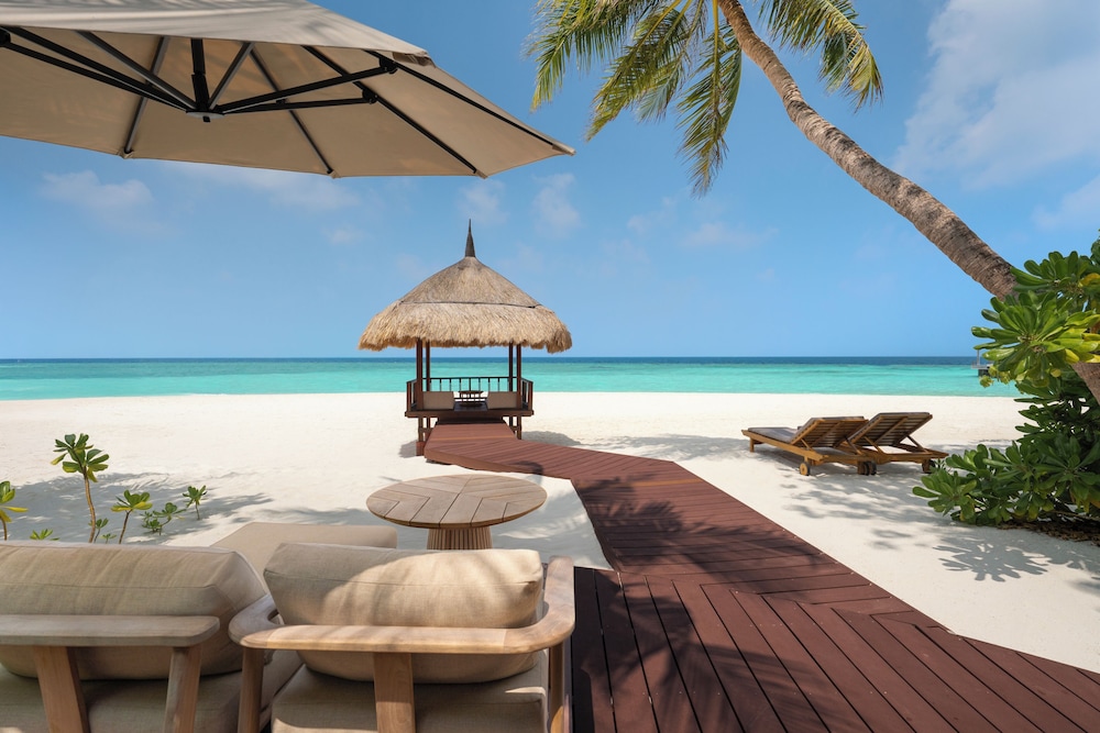 Beachfront Pool Villa del hotel Banyan Tree Vabbinfaru. Foto 3