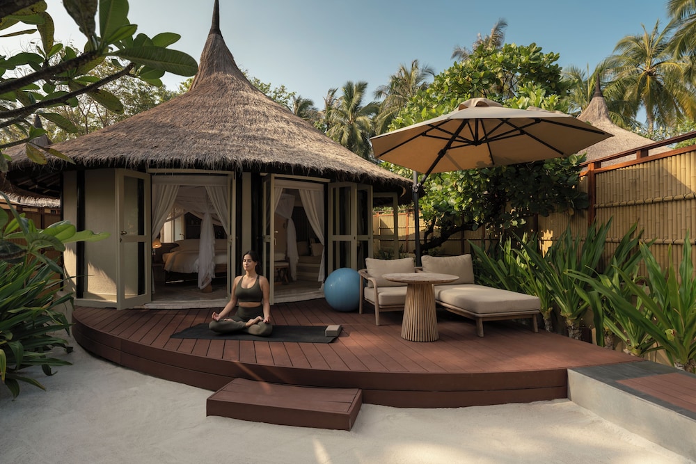 Wellbeing Sanctuary Pool Villa del hotel Banyan Tree Vabbinfaru. Foto 2