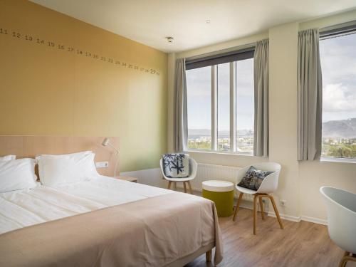 Habitación Doble Estándar Plus del hotel Reykjavik Lights By Keahotels. Foto 5