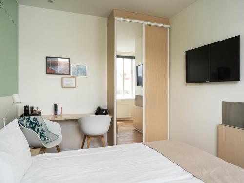 Habitación Doble Estándar Plus del hotel Reykjavik Lights By Keahotels. Foto 8
