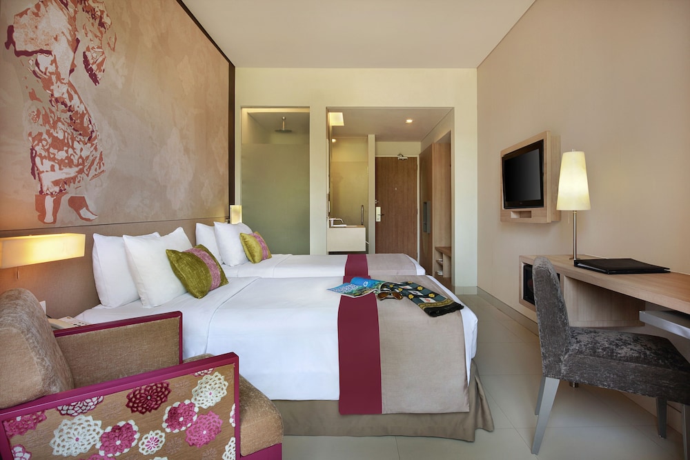 Habitación Superior con Vistas al Jardín y Dos Camas Individuales del hotel Mercure Bali Nusa Dua