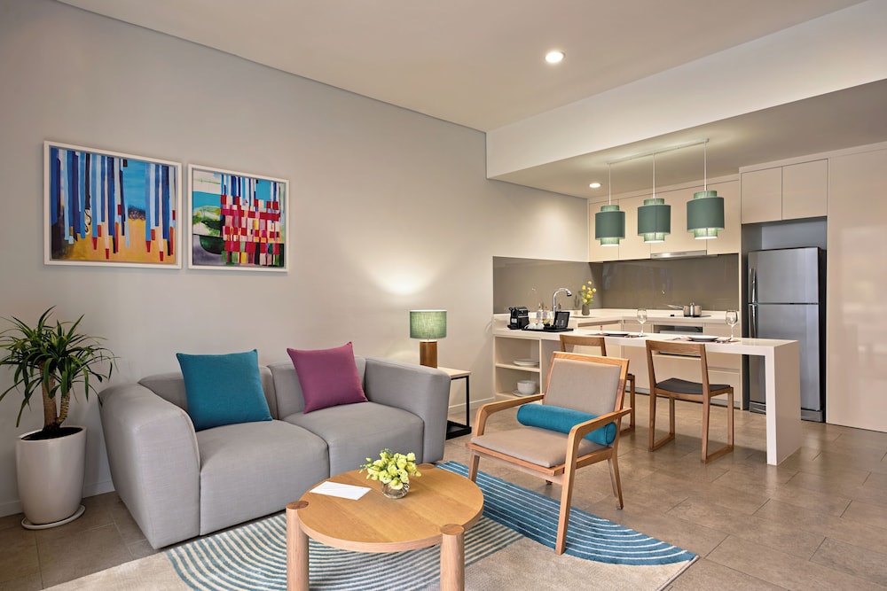 Apartamento de un dormitorio del hotel Novotel Living Saigon South. Foto 6