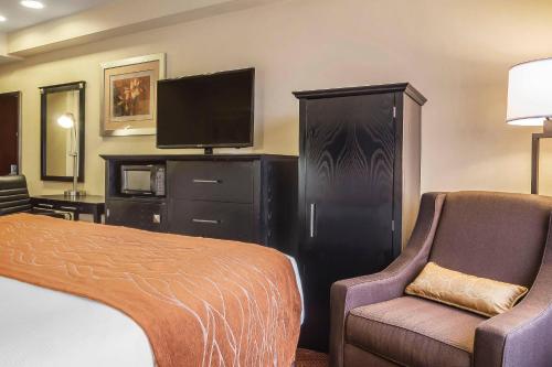 Suite con cama extragrande del hotel Comfort Inn & Suites LaGuardia Airport. Foto 1