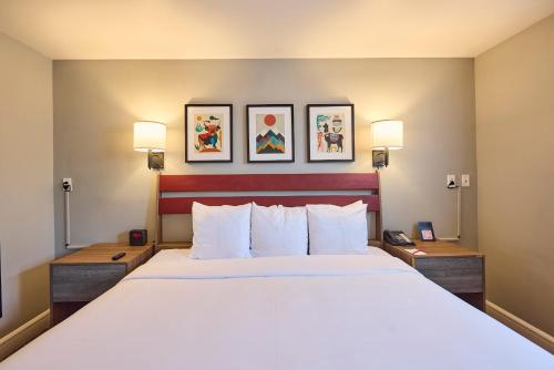 Habitación doble 1 Cama king Accesible Sótano del hotel The Lodge Red Hook