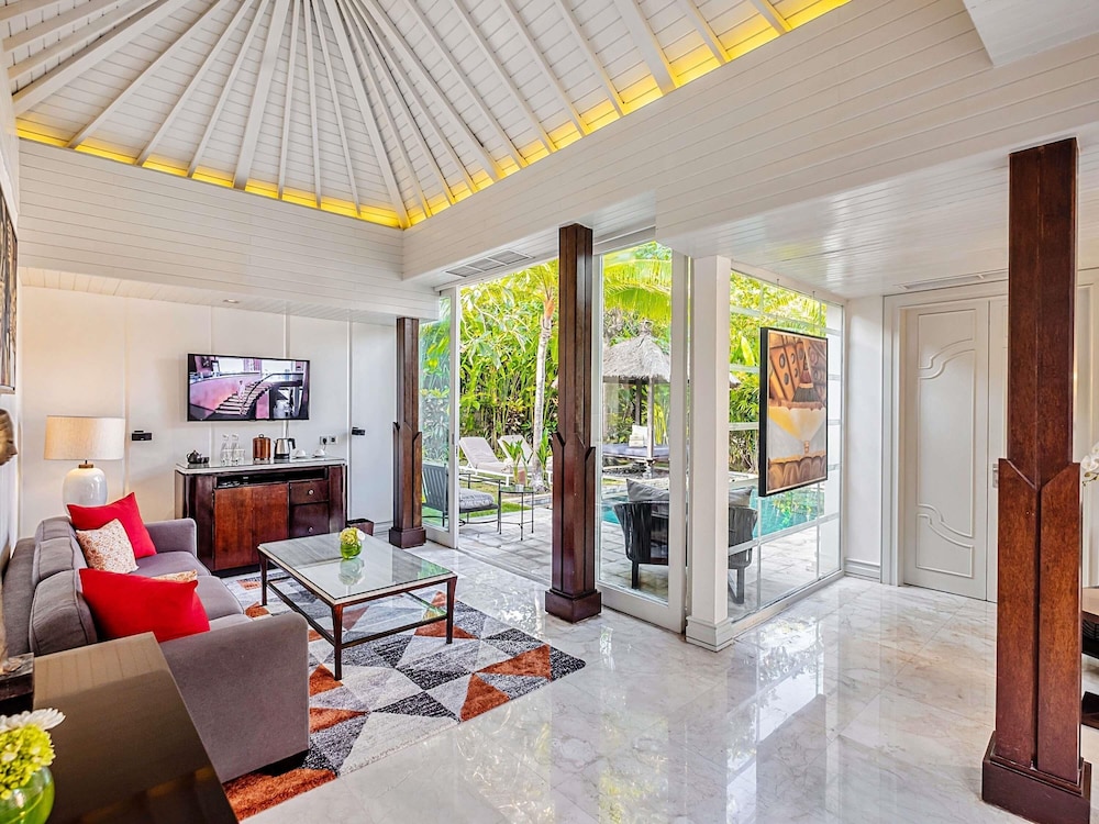 VILLA CON PISCINA Y JARDÍN, 1 Dormitorio, Acceso Club Millesime del hotel Sofitel Bali Nusa Dua Beach Resort - Chse Certified. Foto 4