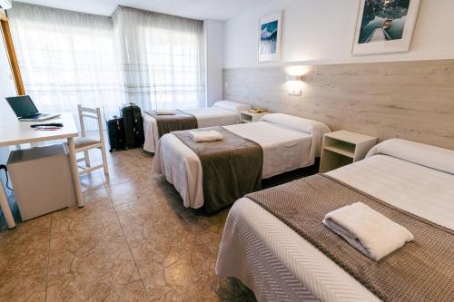 Habitación Triple del hotel Gran Via