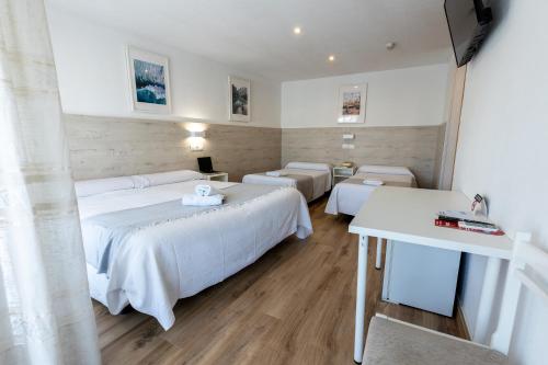 Habitación Cuádruple del hotel Gran Via