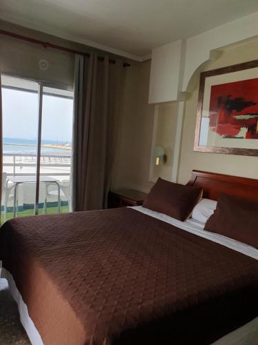 Habitación Doble Deluxe con vistas al mar del hotel Polamar