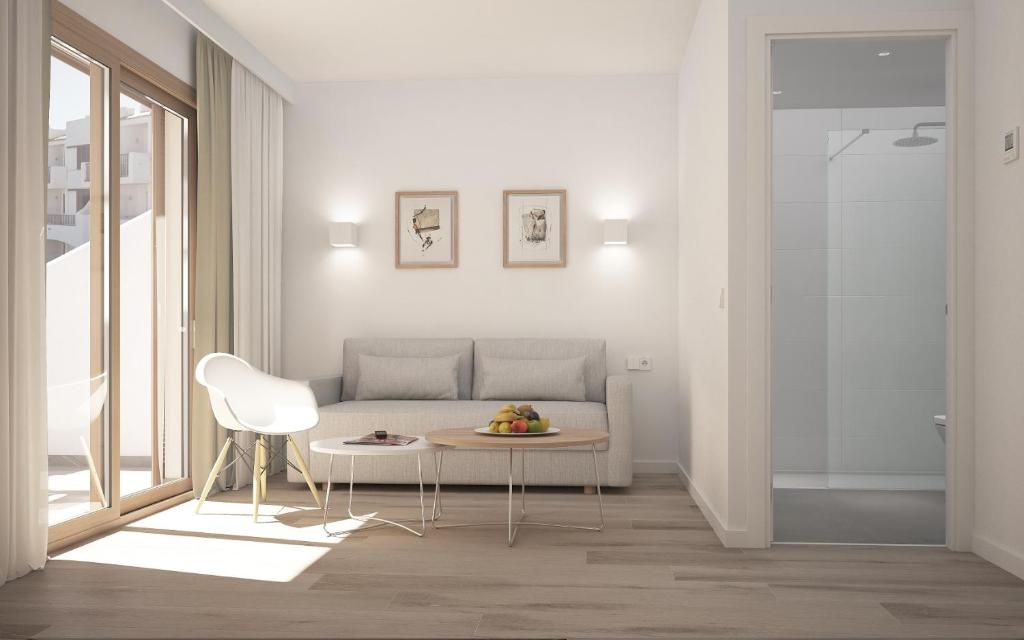 Suite 1 habitación del hotel Alua Suites Las Rocas. Foto 1