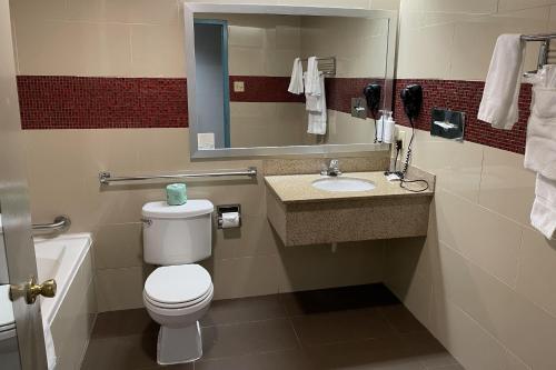 Habitación - 1 cama grande - Acceso para personas con movilidad reducida - Fumadores del hotel Days Inn by Wyndham Jersey City. Foto 4