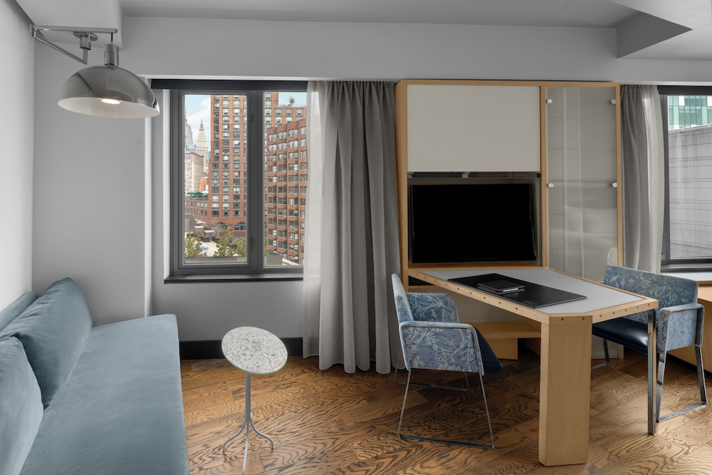 Suite junior, 1 cama de matrimonio grande del hotel Hyatt Union Square New York. Foto 3
