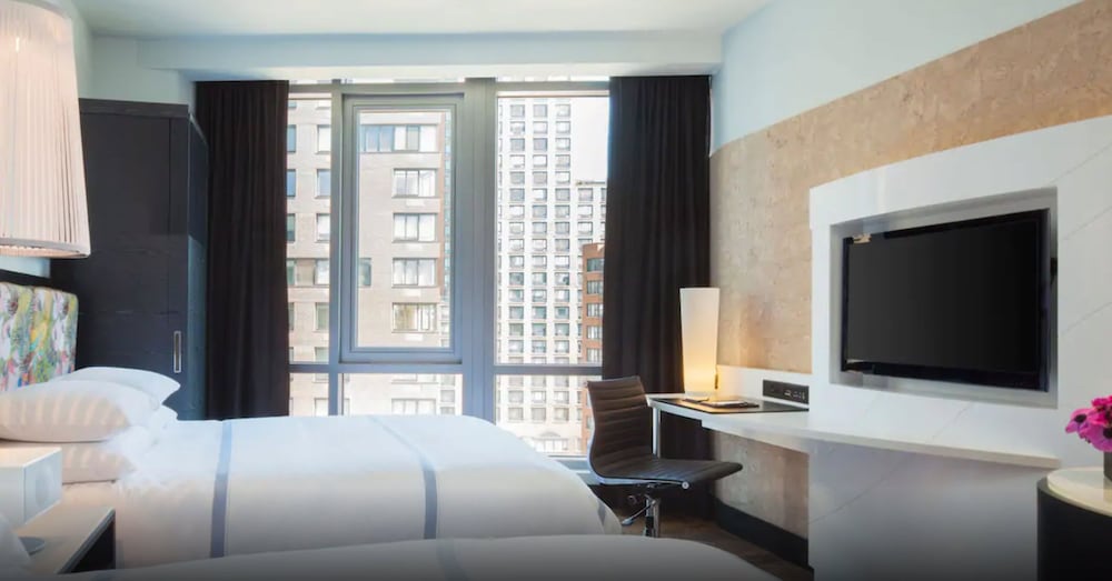 Habitación, 2 camas de matrimonio del hotel Hyatt Union Square New York. Foto 3