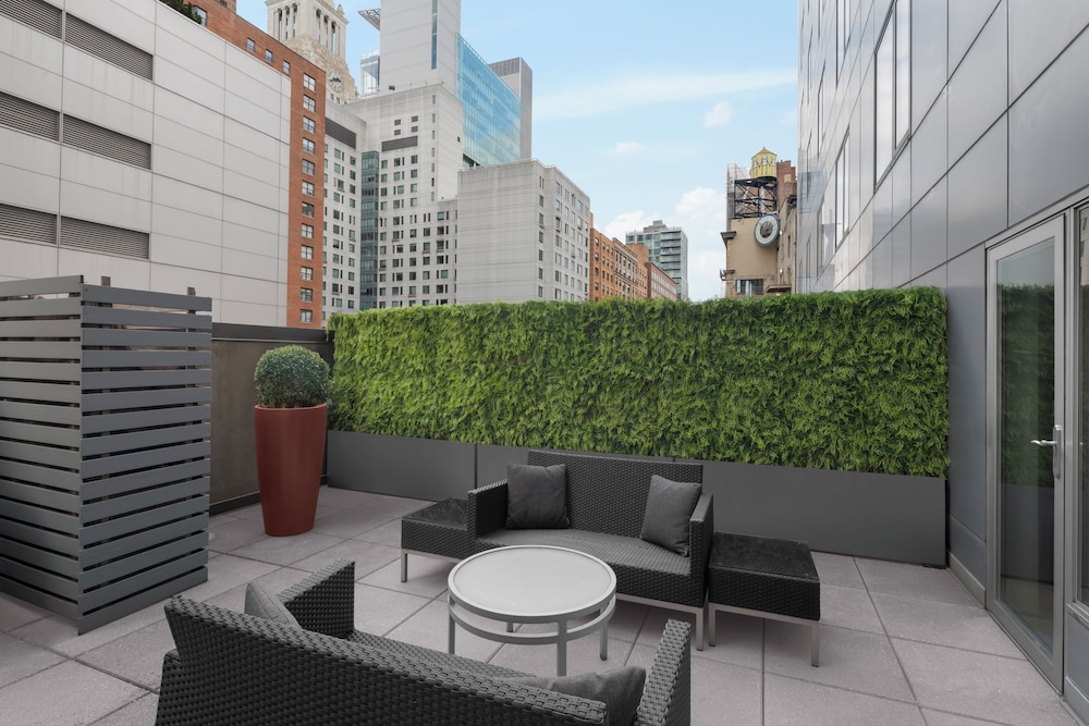 Habitación, 1 cama de matrimonio grande, terraza del hotel Hyatt Union Square New York. Foto 7