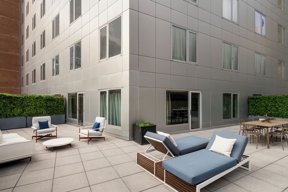 Habitación, 1 cama de matrimonio grande, terraza del hotel Hyatt Union Square New York. Foto 8