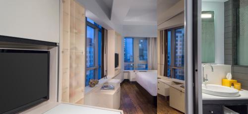 Suite Junior con cama extragrande del hotel Hyatt Union Square New York. Foto 5