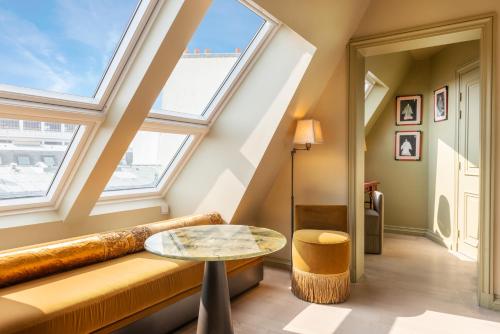 Habitación Deluxe del hotel de Montesquieu