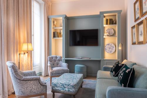 Suite Junior del hotel de Montesquieu