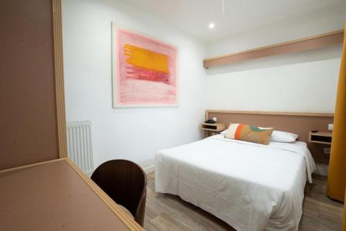 Habitación Doble del hotel Edgar Quinet. Foto 3