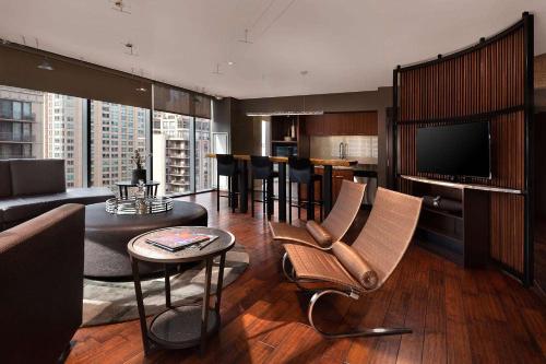 Suite Presidencial del hotel Eurostars Magnificent Mile. Foto 3