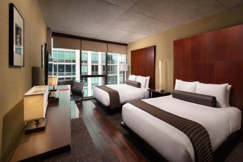 Habitación Doble Deluxe - 2 camas dobles del hotel Eurostars Magnificent Mile