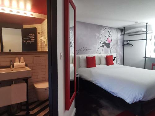 Habitación Doble Estándar del hotel Ibis Styles Paris Saint Denis Plaine