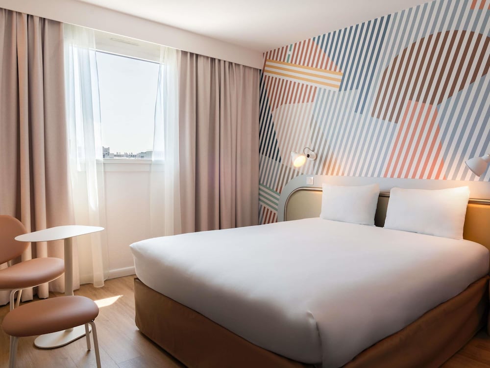 Habitación Confort, 1 cama doble, vistas al jardín del hotel Ibis Styles Paris Porte D’orléans
