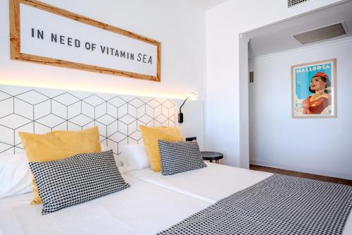 Habitación Doble con vistas al mar y acceso gratuito al spa - 2 camas del hotel Spa Flamboyan Caribe. Foto 10