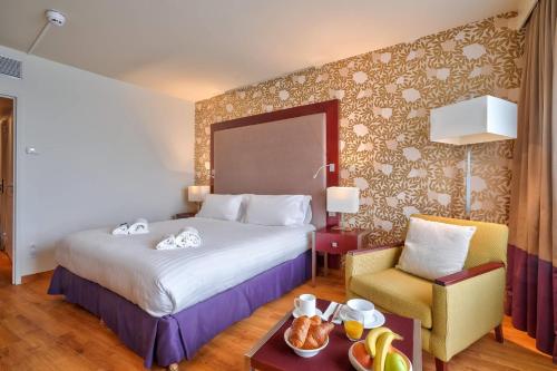 Estudio Doble del hotel Clarion Paris CDG Airport