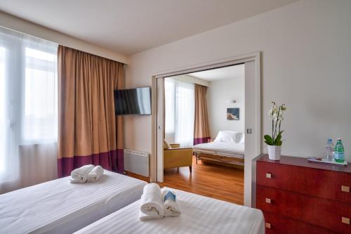Apartamento de 2 dormitorios del hotel Clarion Paris CDG Airport. Foto 5