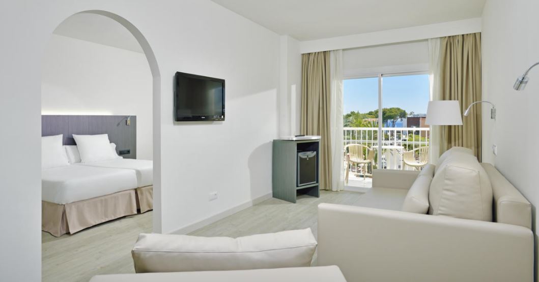 Habitación familiar del hotel Sol Guadalupe