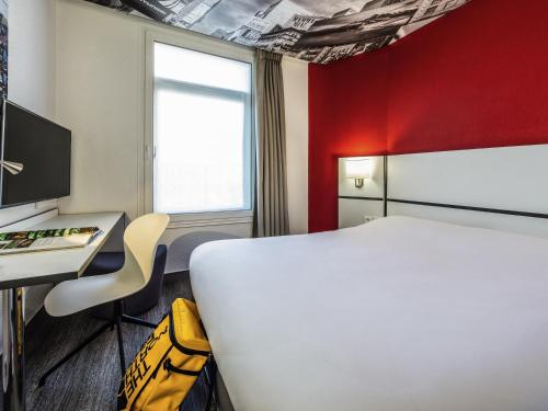 Habitación Individual Estándar del hotel Ibis Styles Strasbourg Centre Gare. Foto 3