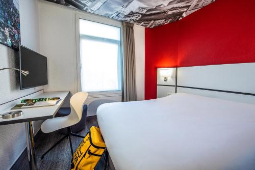 Habitación Individual Estándar del hotel Ibis Styles Strasbourg Centre Gare. Foto 5