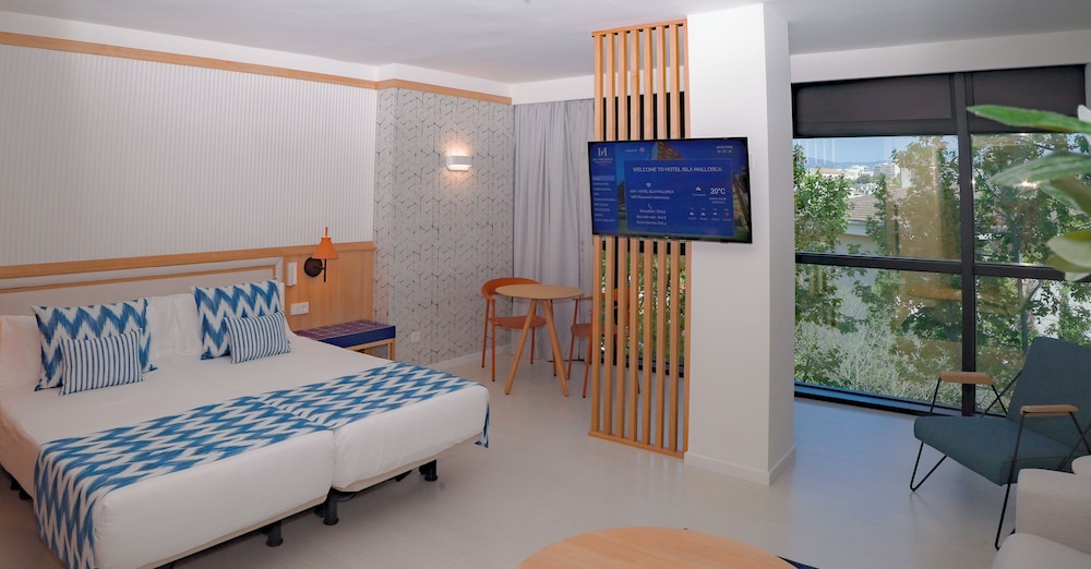 Junior suite Lujo 1 Cama doble del hotel Isla Mallorca and Spa. Foto 3