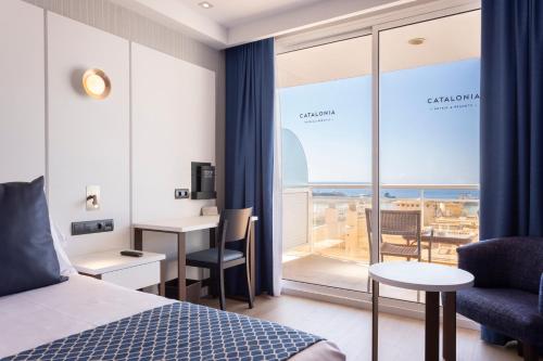 Habitación Doble Premium con vistas al mar del hotel Catalonia Majorica