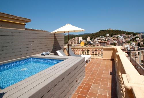 Suite Junior con piscina privada y vistas al mar del hotel Catalonia Majorica. Foto 6