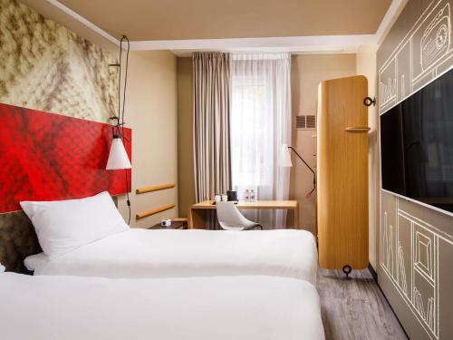 Habitación Doble Sweet - 2 camas del hotel Ibis London Greenwich. Foto 4