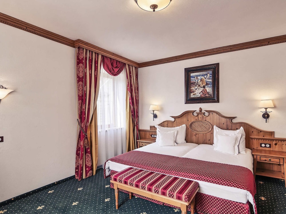 Habitación Standard con una cama doble del hotel Mercure Sighisoara Binderbubi - and Spa. Foto 3