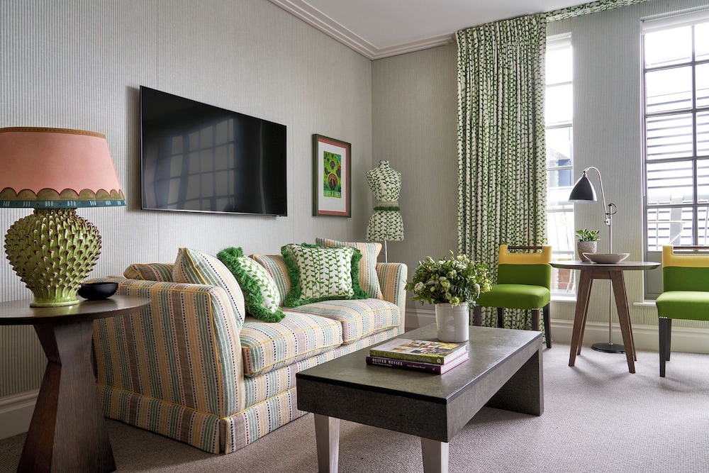 Habitación Deluxe, terraza del hotel The Soho Hotel, Firmdale Hotels. Foto 4