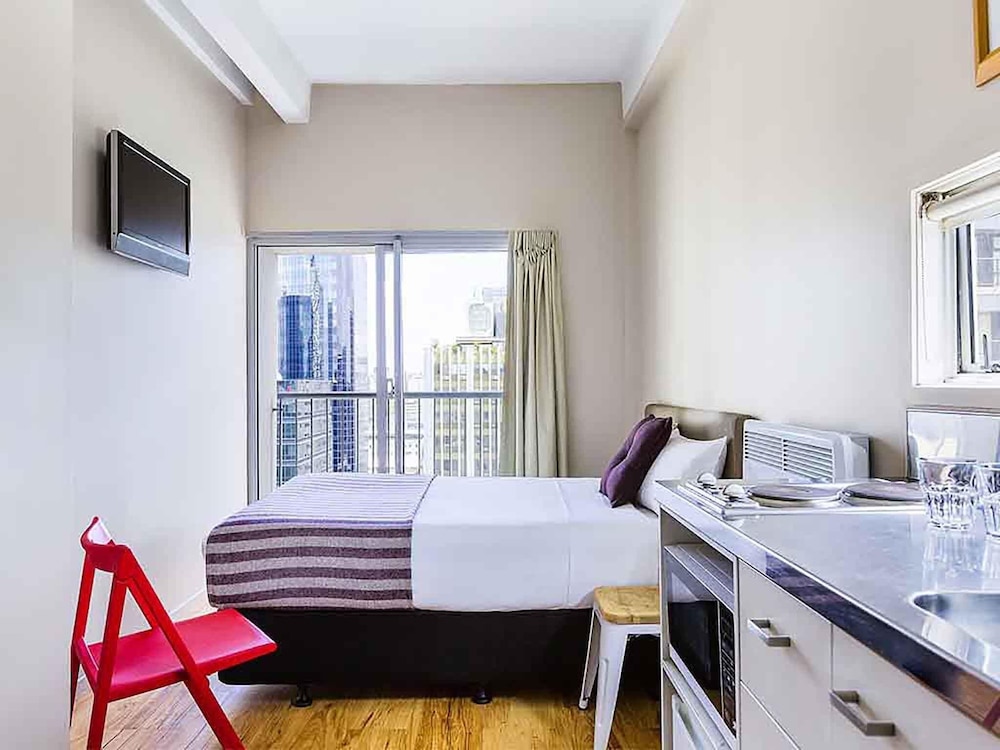 Estudio 1 Cama Doble del hotel Ibis Budget Auckland Central