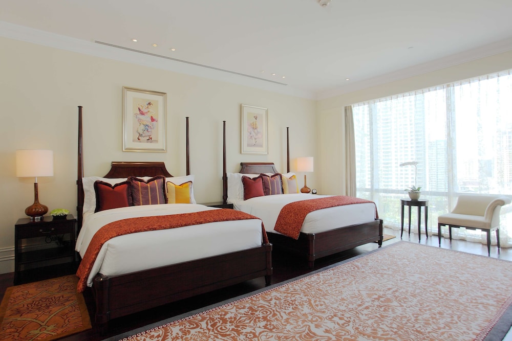 Suite Artists 2 Camas Queen del hotel Raffles Makati. Foto 3